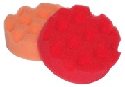 Red Waffle Polishing/Finishing Pad 80mm