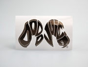 Dodo Juice logo clinger sticker (MONO)